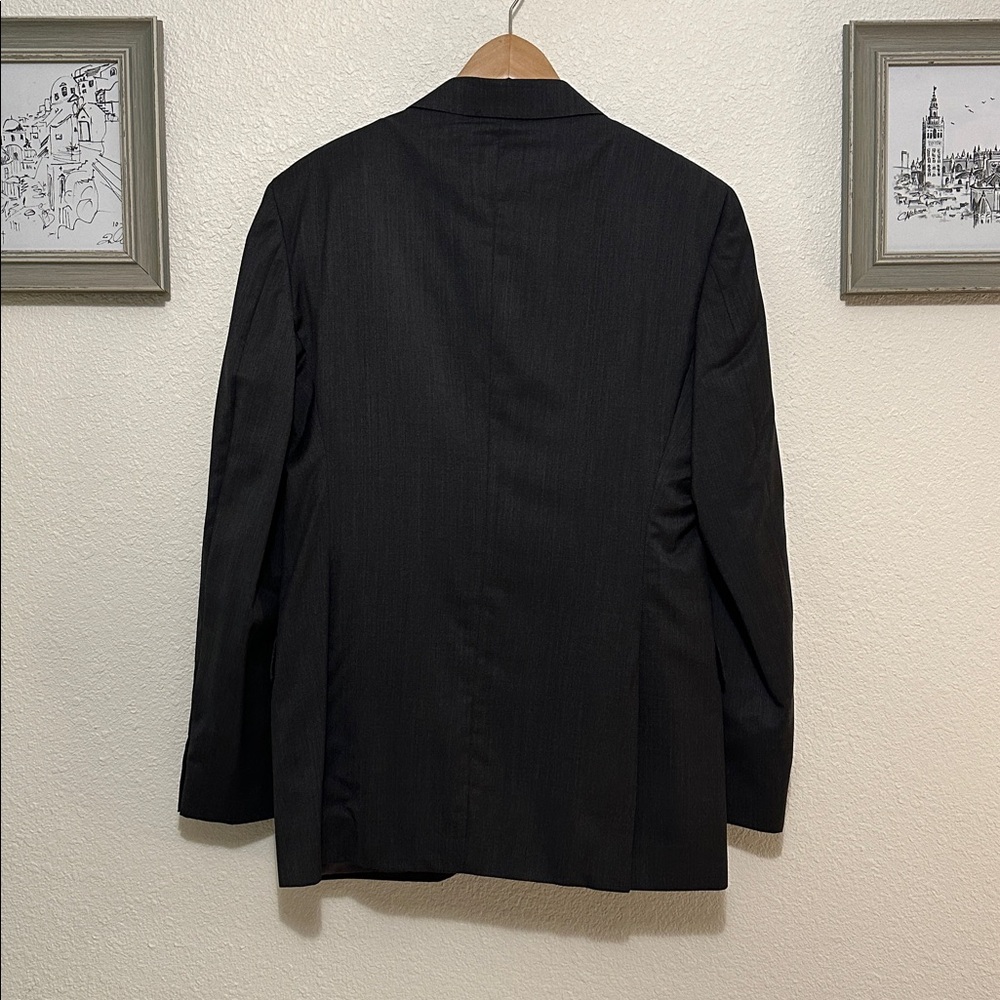 Ermenegildo Zegna Saks Fifth Avenue Charcoal Men's Suit 42R - Picture 10 of 16